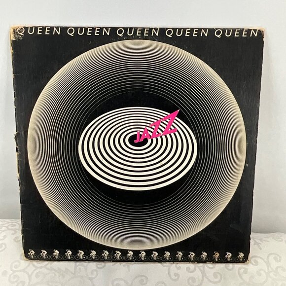 Queen Jazz Vinyl Record LP Gatefold 1978 Original Elektra Pressing With Bicycle - Picture 1 of 9
